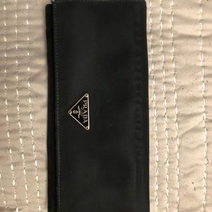 PRADA NYLON BLACK WALLET